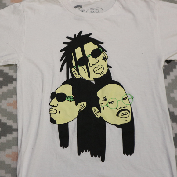 "Migos" GANGSTER DOODLES Doodle Tee Shirt - Picture 1 of 5